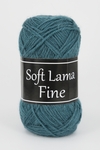 Svarta Fåret Soft Lama Fine garn 50g - Petrol (988)