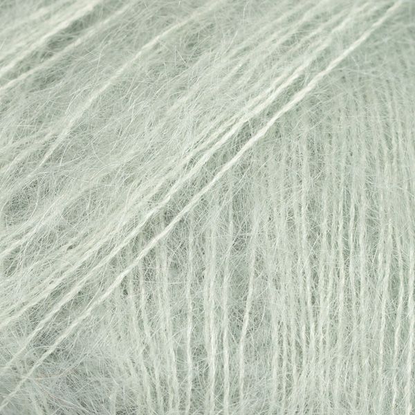 DROPS Kid-Silk Uni Colour garn - 25g - Soft Mint DROPS Kid-Silk Uni Colour garn - 25g - Soft Mint
