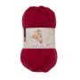 Viking garn Baby Ull 50g - Röd (350)