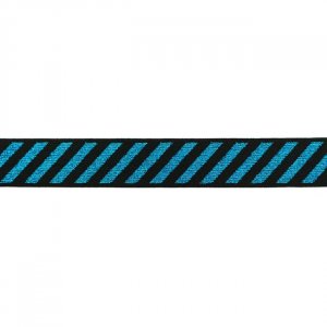 Band - Lurex, elastiskt, randig Band - Lurex, elastiskt, randig