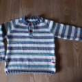 Kundbild Junior 50g - Vit: Bra garn att sticka till...