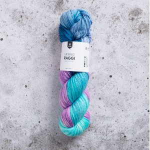 Merino raggi 100g - Lilac & rose pink Merino raggi 100g - Lilac & rose pink