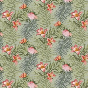 Vaxduk PVC Fleur - Grön Vaxduk PVC Fleur - Grön