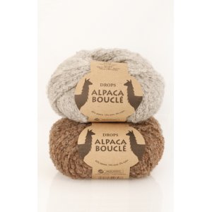 Drops Alpaca Bouclé garn - 50g Drops Alpaca Bouclé garn - 50g