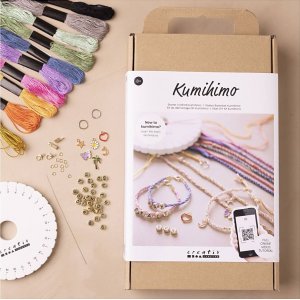 Start DIY Kit Kumihimo - Vänskapsarmband Start DIY Kit Kumihimo - Vänskapsarmband