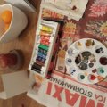 Kundbild Plastpalett Rund: egentillverknin? av julkort?