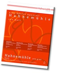 Akvarellblock Hahnemühle 200g Mat Akvarellblock Hahnemühle 200g Mat