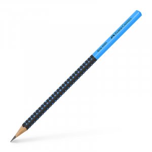 Blyertspenna - Faber-Castell - Grip 2001 Two Tone svart/blå Blyertspenna - Faber-Castell - Grip 2001 Two Tone svart/blå