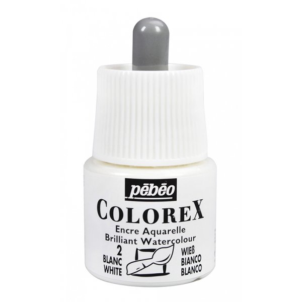 Tusch - Pebeo Colorex - Blck 45ml