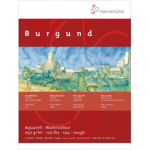 Akvarellblock Hahnemühle Burgund 250g Akvarellblock Hahnemühle Burgund 250g