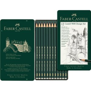 Blyertset Faber-Castell 9000 Design Blyertset Faber-Castell 9000 Design