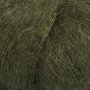 DROPS Kid-Silk Uni Colour garn - 25g - Mörk grön (19)