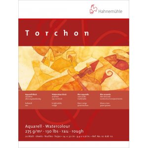 Akvarellblock Hahnemühle Torchon 275g Akvarellblock Hahnemühle Torchon 275g