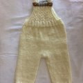 Kundbild Viking garn Baby Ull 50g - Beige (307): Sen blev det sparkbyxor också.