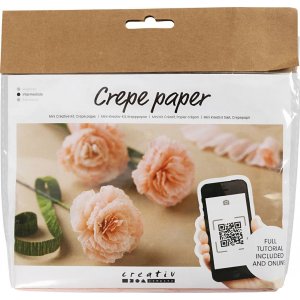 Mini DIY Kit Kräppapper - Nejlikor Mini DIY Kit Kräppapper - Nejlikor