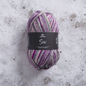 Sox 150g - Lila/Gråmulti Sox 150g - Lila/Gråmulti