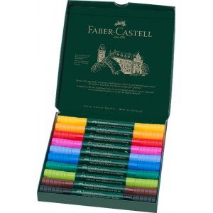 Akvarellmarkerset Faber-Castell Albrecht Dürer - 10 pennor Akvarellmarkerset Faber-Castell Albrecht Dürer - 10 pennor