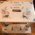 Kundbild Decoupage-set - 2 x 100 ml 1 x lim, 1 x lack: Använt både lim och lack till...