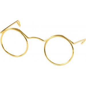 Glasögon - guld - 50 mm - 10 st Glasögon - guld - 50 mm - 10 st