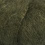 DROPS Kid-Silk Uni Colour garn - 25g - Mörk grön (19)
