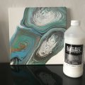 Kundbild Pouring medium Liquitex 946 ml: Pouring acrylic paint