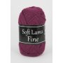 Svarta Fåret Soft Lama Fine garn 50g - Cerise (944)