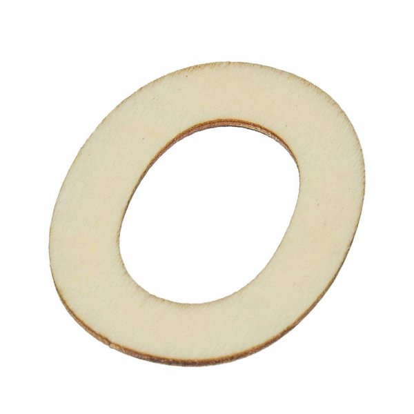 Obehandlade trbokstver 40x2 mm - O