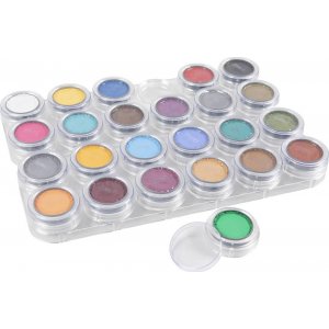 Grimas ansiktsfärg - sminkpalett - mixade färger - 5 ml Grimas ansiktsfärg - sminkpalett - mixade färger - 5 ml