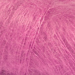 DROPS Kid-Silk Uni Colour garn - 25g - Cerise (13) DROPS Kid-Silk Uni Colour garn - 25g - Cerise (13)