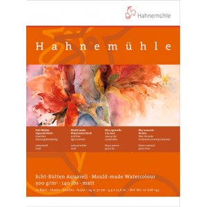 Akvarellblock Hahnemühle 300g Grov Akvarellblock Hahnemühle 300g Grov
