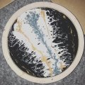 Kundbild Pouring medium Liquitex 946 ml: Pouring-/fluidart, i träbricka....