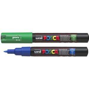 Posca Marker PC-1M 0,7 mm Extra Fine - Olika färger Posca Marker PC-1M 0,7 mm Extra Fine - Olika färger