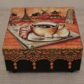 Kundbild Träskrin set 22 x 14 x 9 cm - obehandlat 4 delar